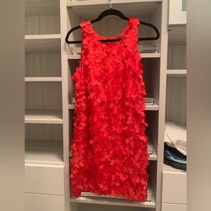 Red BCBG Maxazria Heart Cocktail Dress